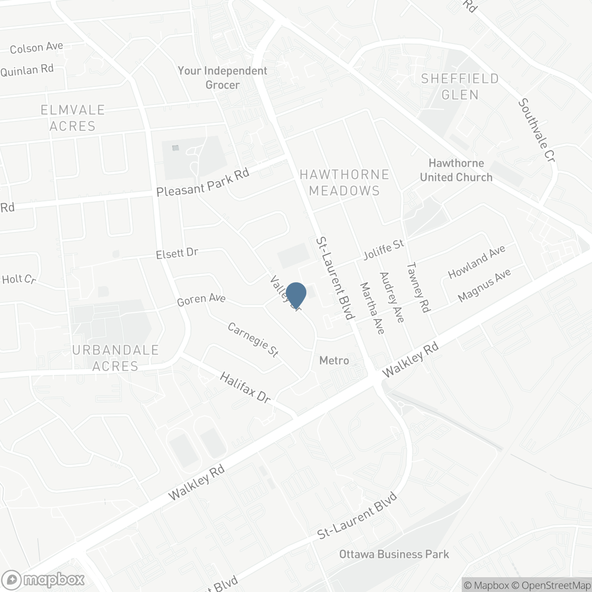 2161 VALLEY DRIVE, Ottawa, Ontario K1G 2P6